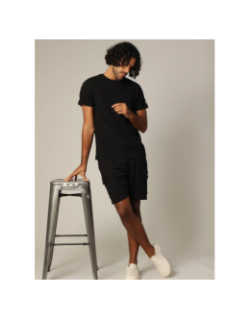 Short cargo hobart noir homme - Deeluxe