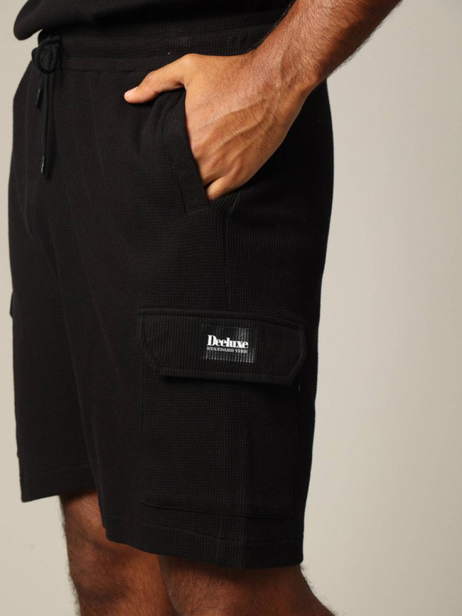 Short cargo hobart noir homme - Deeluxe
