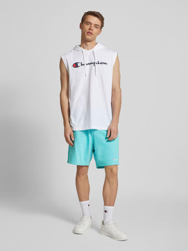 Short molleton bleu ciel homme - Champion