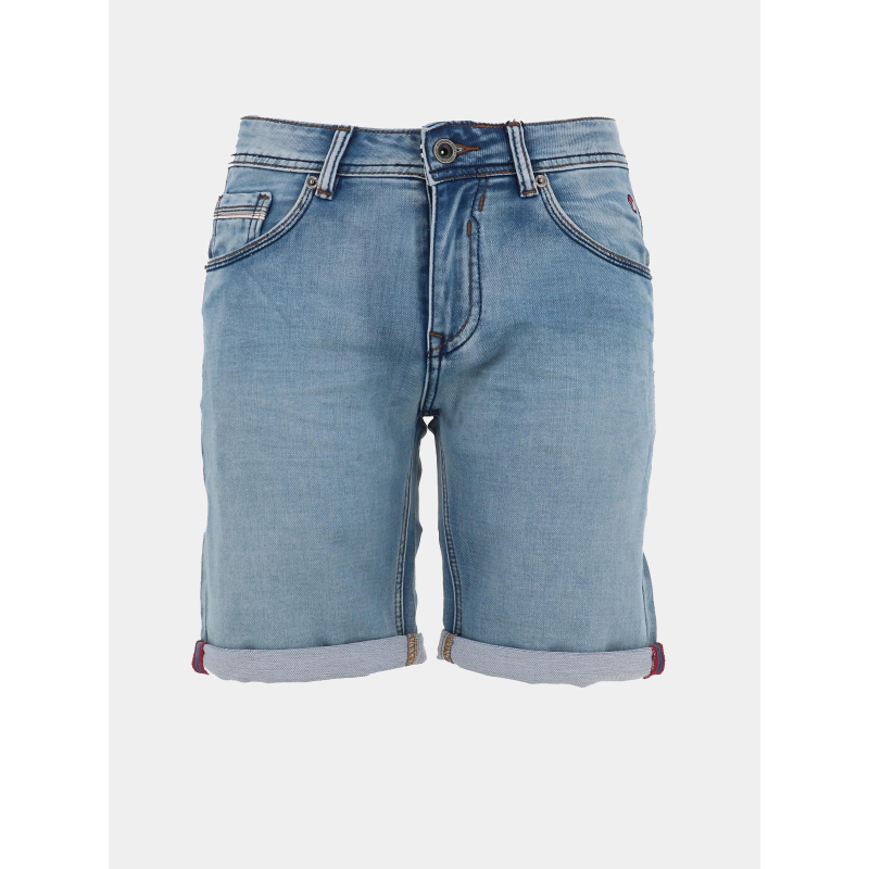 Bermuda classique en jean bleu homme - Benson & Cherry