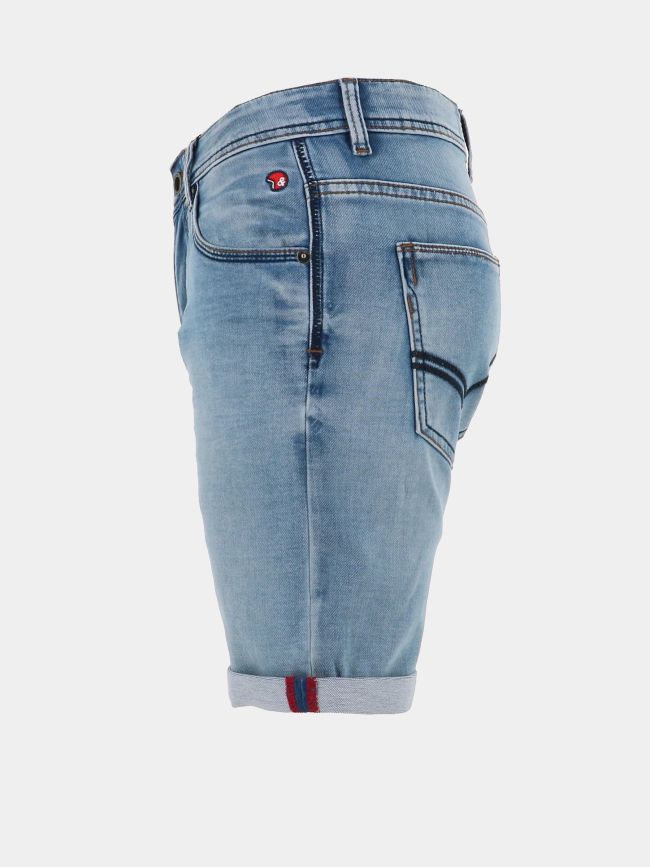 Bermuda classique en jean bleu homme - Benson & Cherry