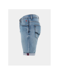 Bermuda classique en jean bleu homme - Benson & Cherry