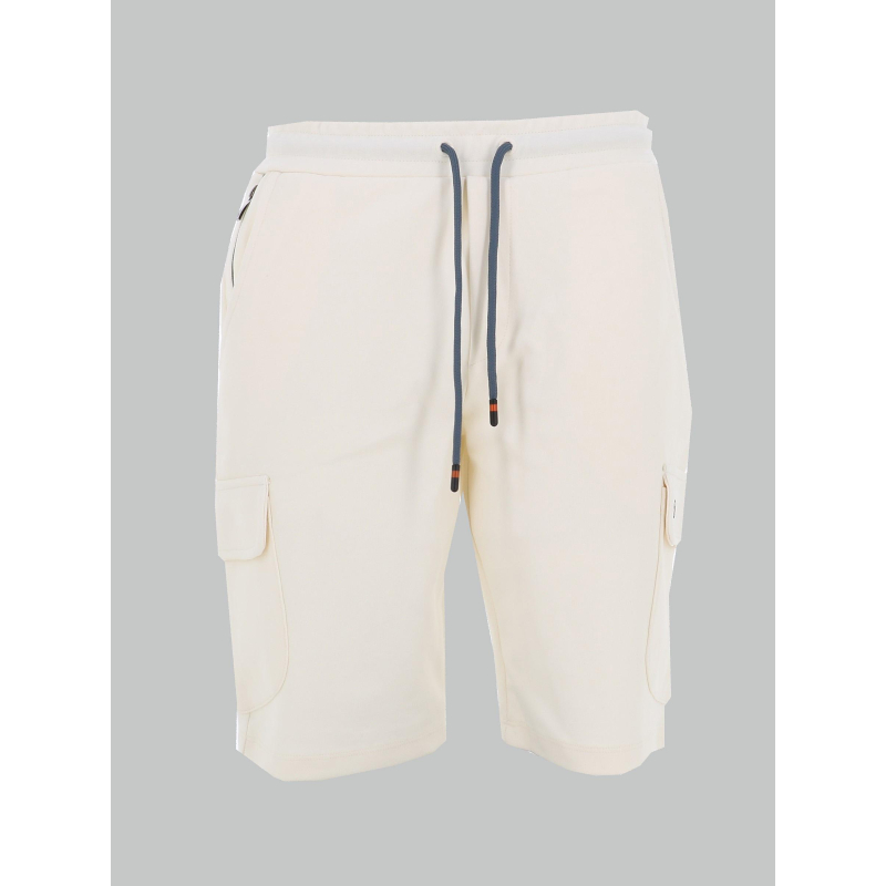 Short jogging cargo bankyo blanc écru homme - Benson & Cherry