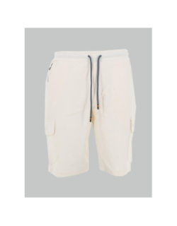 Short jogging cargo bankyo blanc écru homme - Benson & Cherry