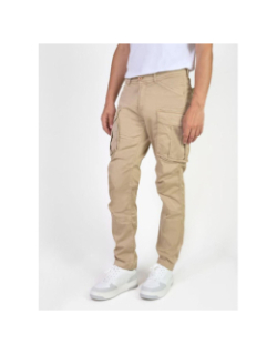 Pantalon cargo aaron beige homme - Le Temps Des Cerises