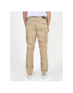 Pantalon cargo aaron beige homme - Le Temps Des Cerises