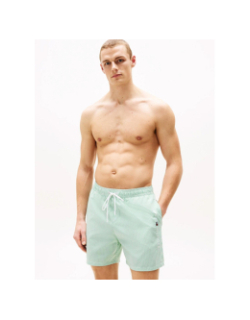 Short de bain original rayé vert homme - Tommy Hilfiger