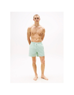 Short de bain original rayé vert homme - Tommy Hilfiger
