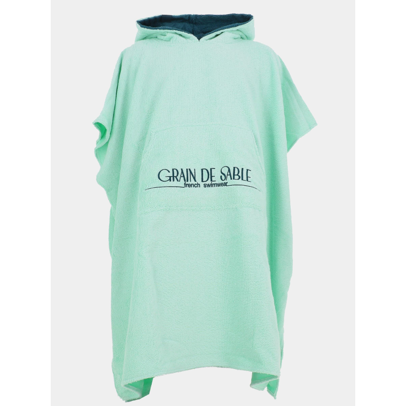 Poncho de plage dream vert d'eau - Grain De Sable