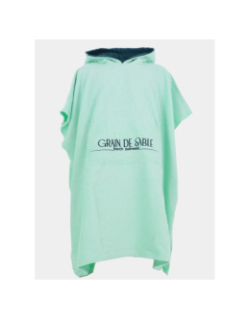 Poncho de plage dream vert d'eau - Grain De Sable