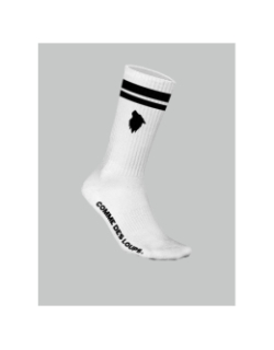Lot de 2 paires de chaussettes sport blanc adulte - Comme Des Loups