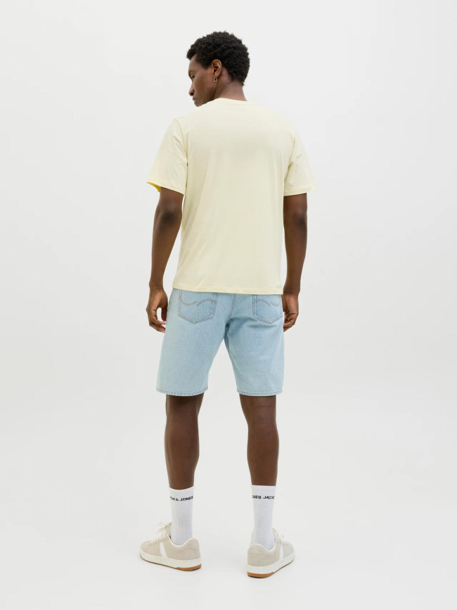 T-shirt jorskull coast jaune homme - Jack & Jones