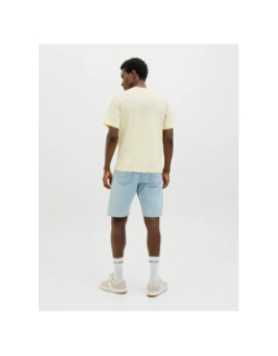 T-shirt jorskull coast jaune homme - Jack & Jones