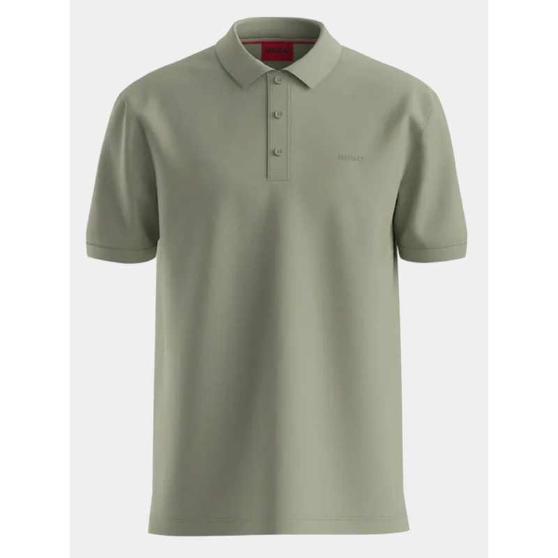 Polo à manches courtes donos vert homme - Hugo