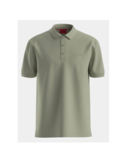 Polo à manches courtes donos vert homme - Hugo