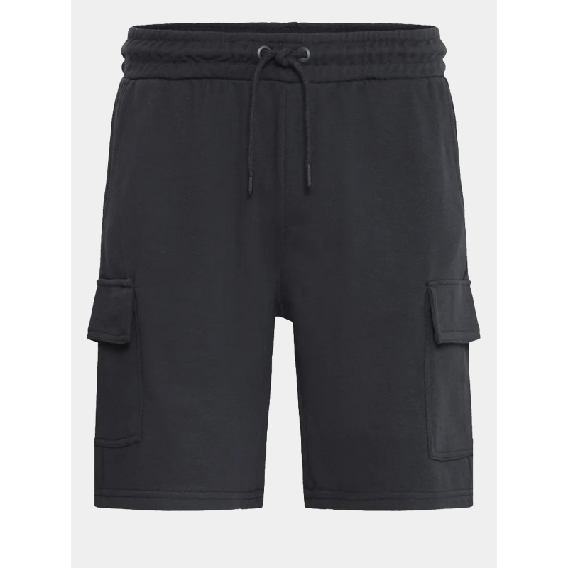 Short cargo molleton bhcarab noir homme - Blend