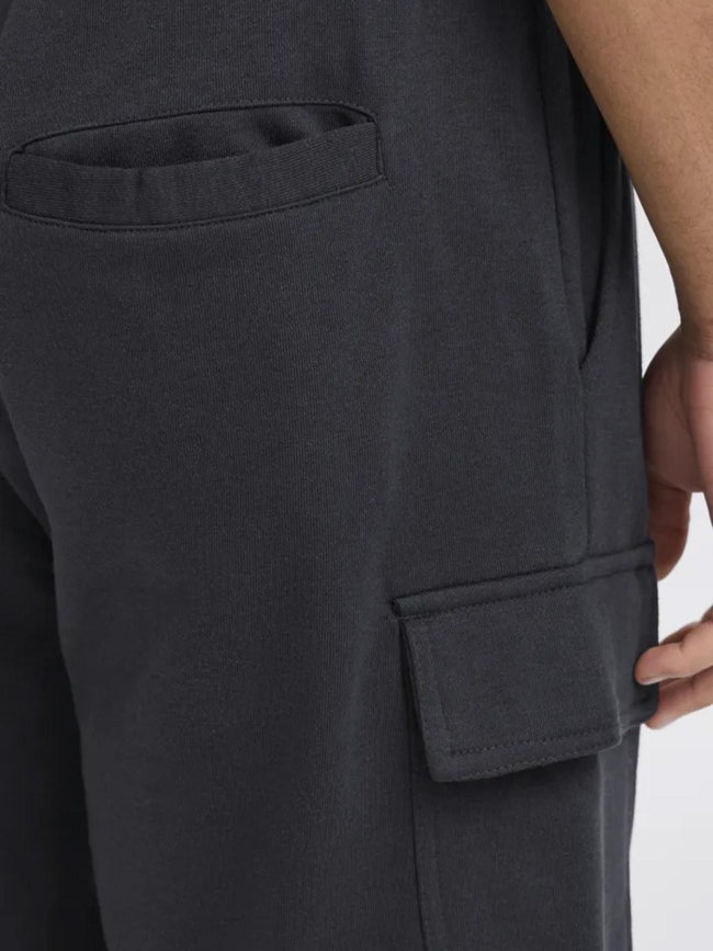 Short cargo molleton bhcarab noir homme - Blend