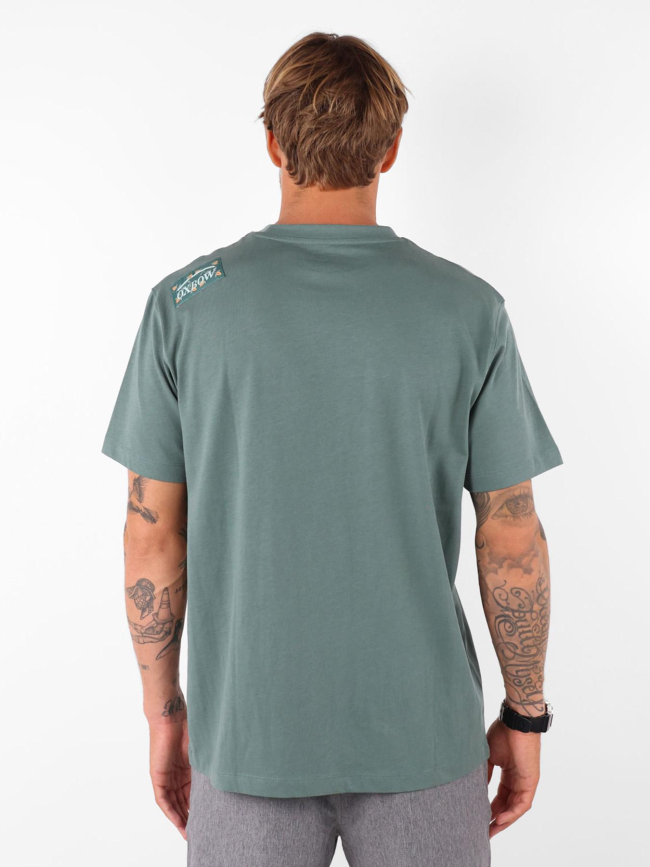 T-shirt à manches courtes teregor vert homme - Oxbow