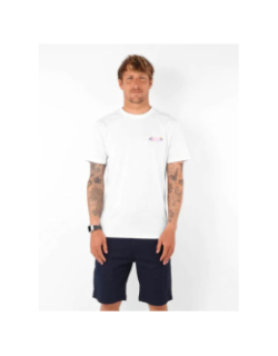 T-shirt à manches courtes tropics blanc homme - Oxbow