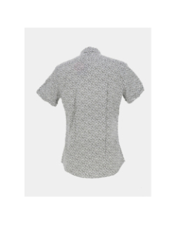 Chemise imprimée logiacourt blanc homme - Benson & Cherry