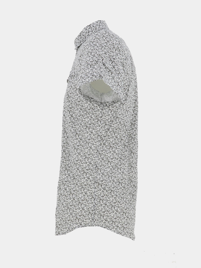 Chemise imprimée logiacourt blanc homme - Benson & Cherry