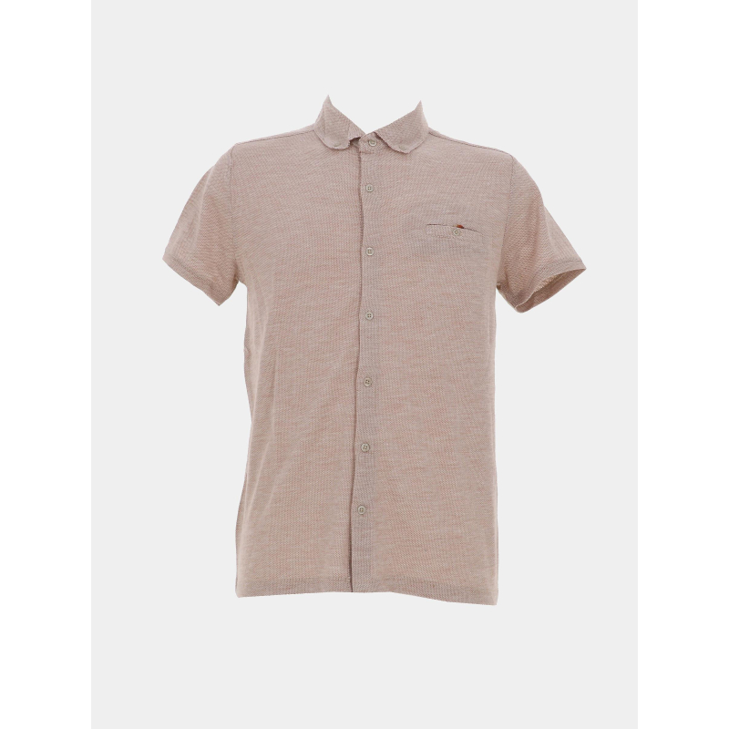 Chemise fluide lowdrag beige homme - Benson & Cherry