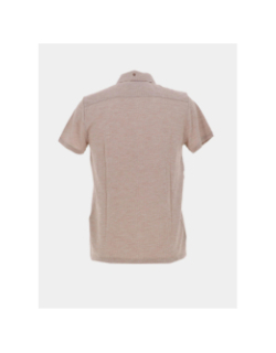 Chemise fluide lowdrag beige homme - Benson & Cherry