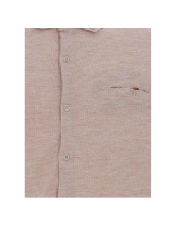 Chemise fluide lowdrag beige homme - Benson & Cherry