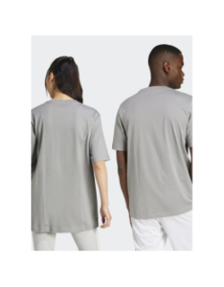 T-shirt à manches courtes slide gris adulte - Adidas