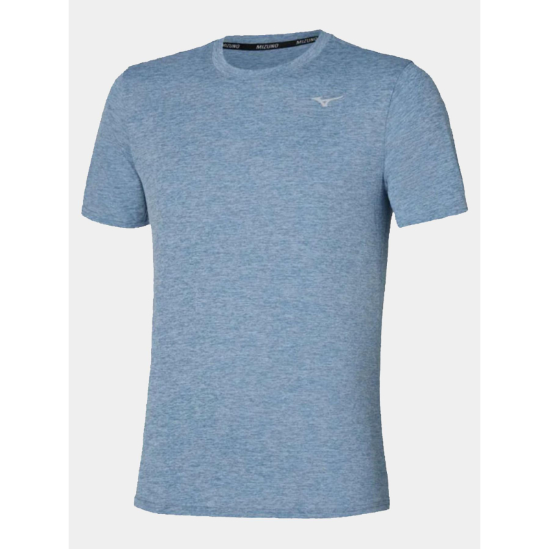 T-shirt de running impulse core bleu homme - Mizuno