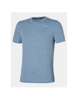 T-shirt de running impulse core bleu homme - Mizuno