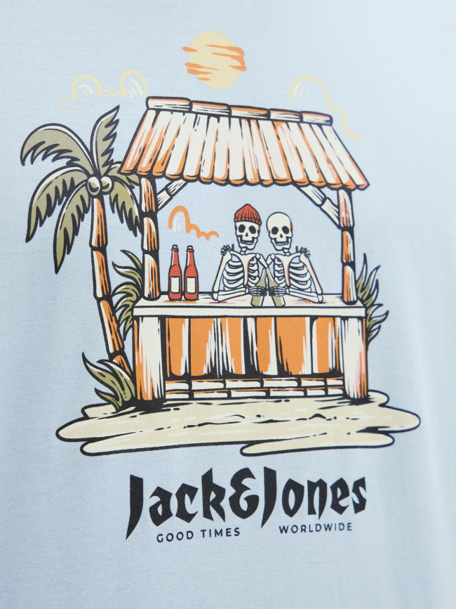 T-shirt jorskull coast bleu homme - Jack & Jones