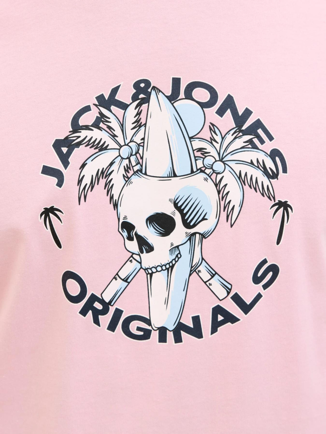 T-shirt jorskull coast rose homme - Jack & Jones