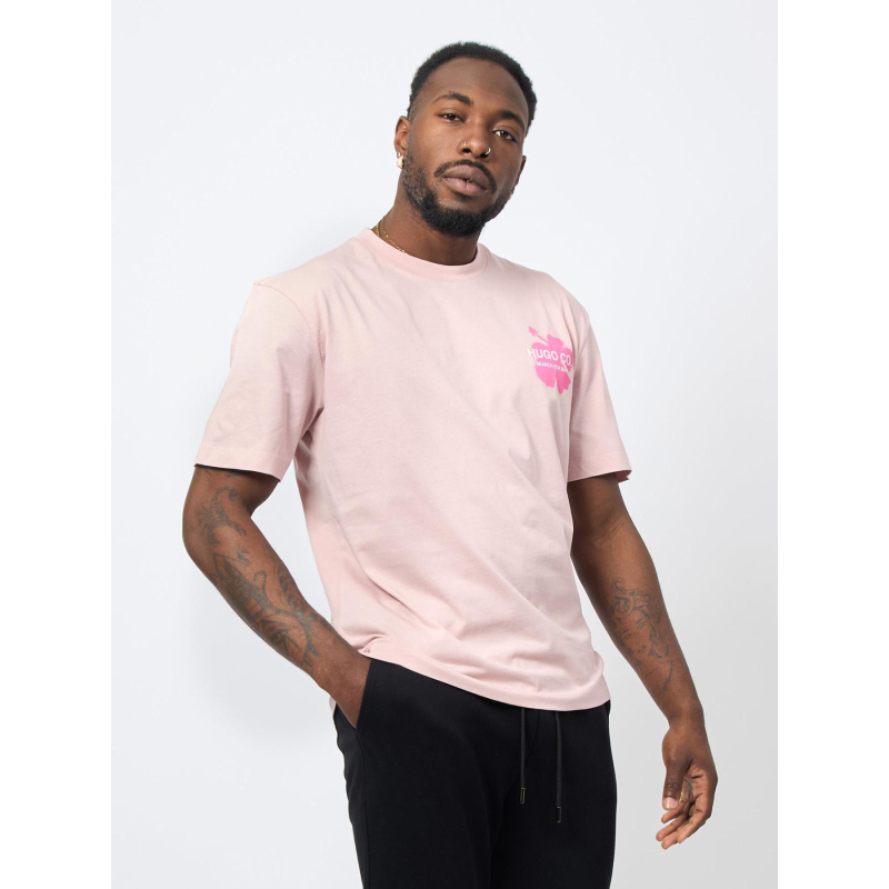 T-shirt nodiwop rose homme - Hugo