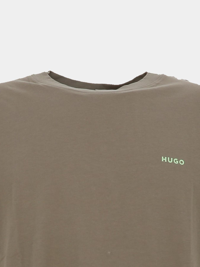 T-shirt dero kaki homme - Hugo