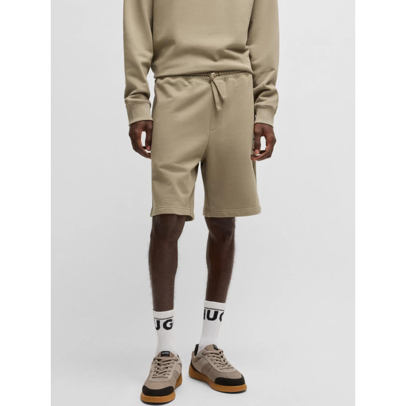 Short molleton dayono marron homme - Hugo
