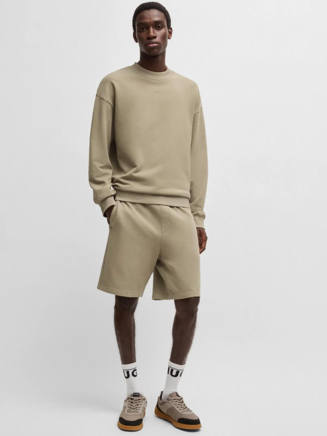 Short molleton dayono marron homme - Hugo