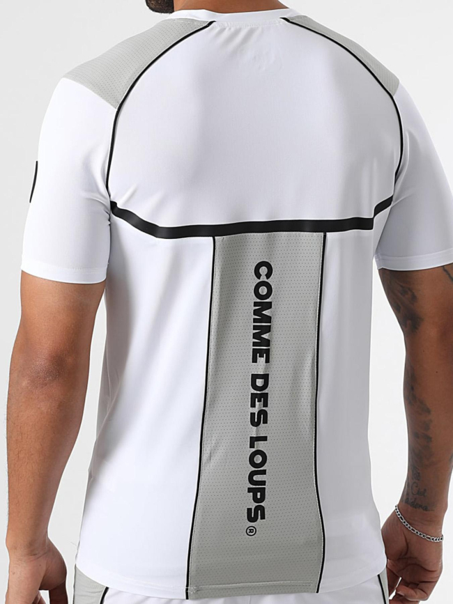 T-shirt de sport baltirun blanc homme - Comme Des Loups