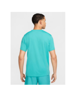 T-shirt de running miler turquoise homme - Nike