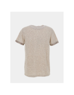 T-shirt à manches courtes tumin beige homme - Benson & Cherry