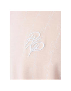 T-shirt écriture logo orange homme - Project X Paris