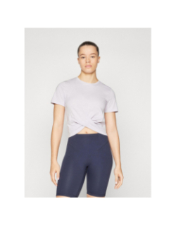 T-shirt crop cute violet femme - Only Play