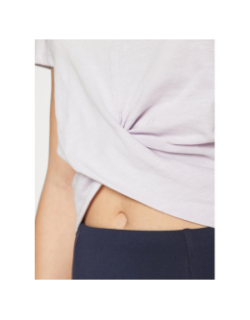 T-shirt crop cute violet femme - Only Play
