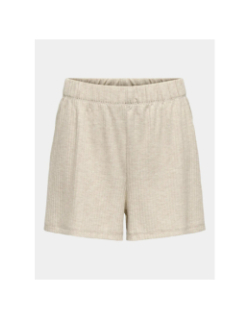 Short côtelé loose seren beige femme - Only Play