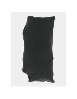 Veste technique impérméable à capuche noir femme - Élémenterre