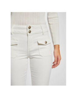 Jean bootcut polen blanc femme - Morgan