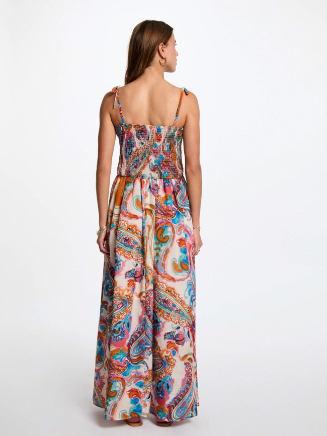 Robe longue godi multicolore femme - Morgan