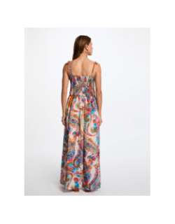 Robe longue godi multicolore femme - Morgan
