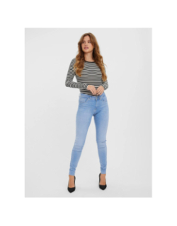 Jean slim lux bleu clair femme - Vero Moda