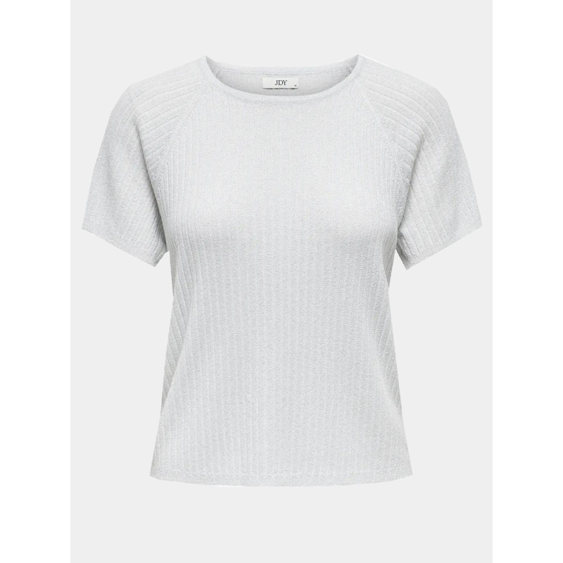 T-shirt à paillettes bodilla gris femme - Jdy